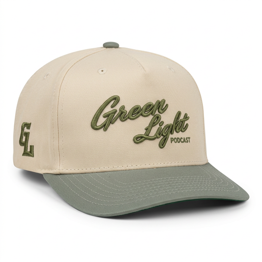 Green Light Cursive Hat